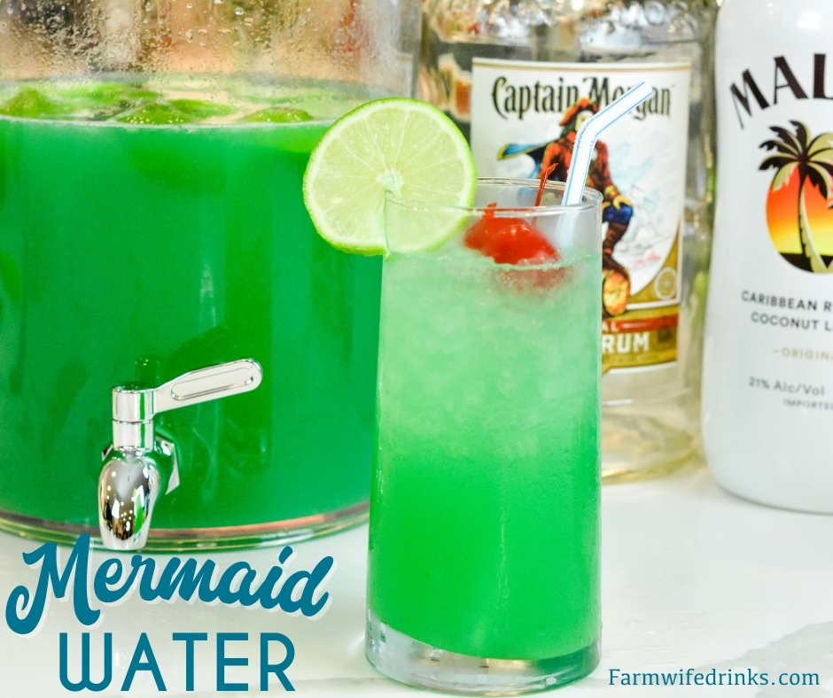 Mermaid Water - Fancy Swamp Water - The Farmwife Drinks