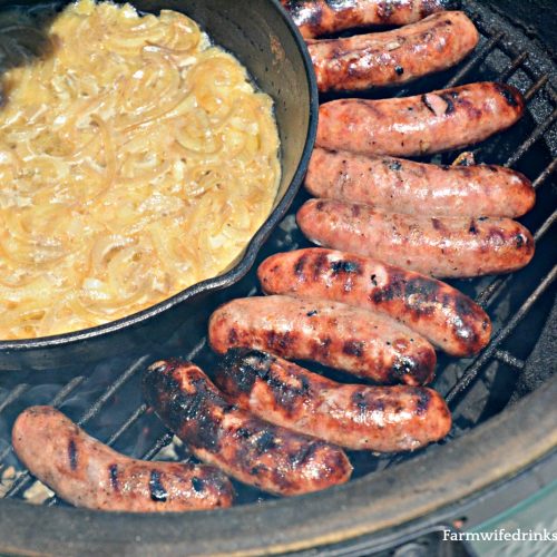 Deep South Dish: Grilled Hot Tub Beer Brats