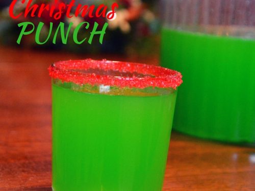 Grinch Punch Bowl Set 