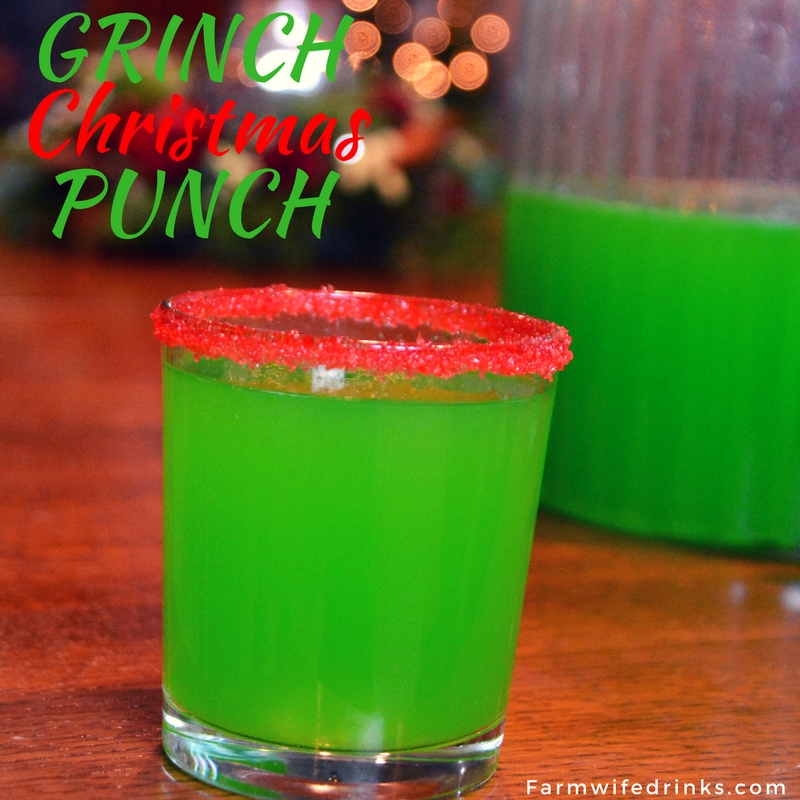 Christmas Drink Recipe: Grinch Punch
