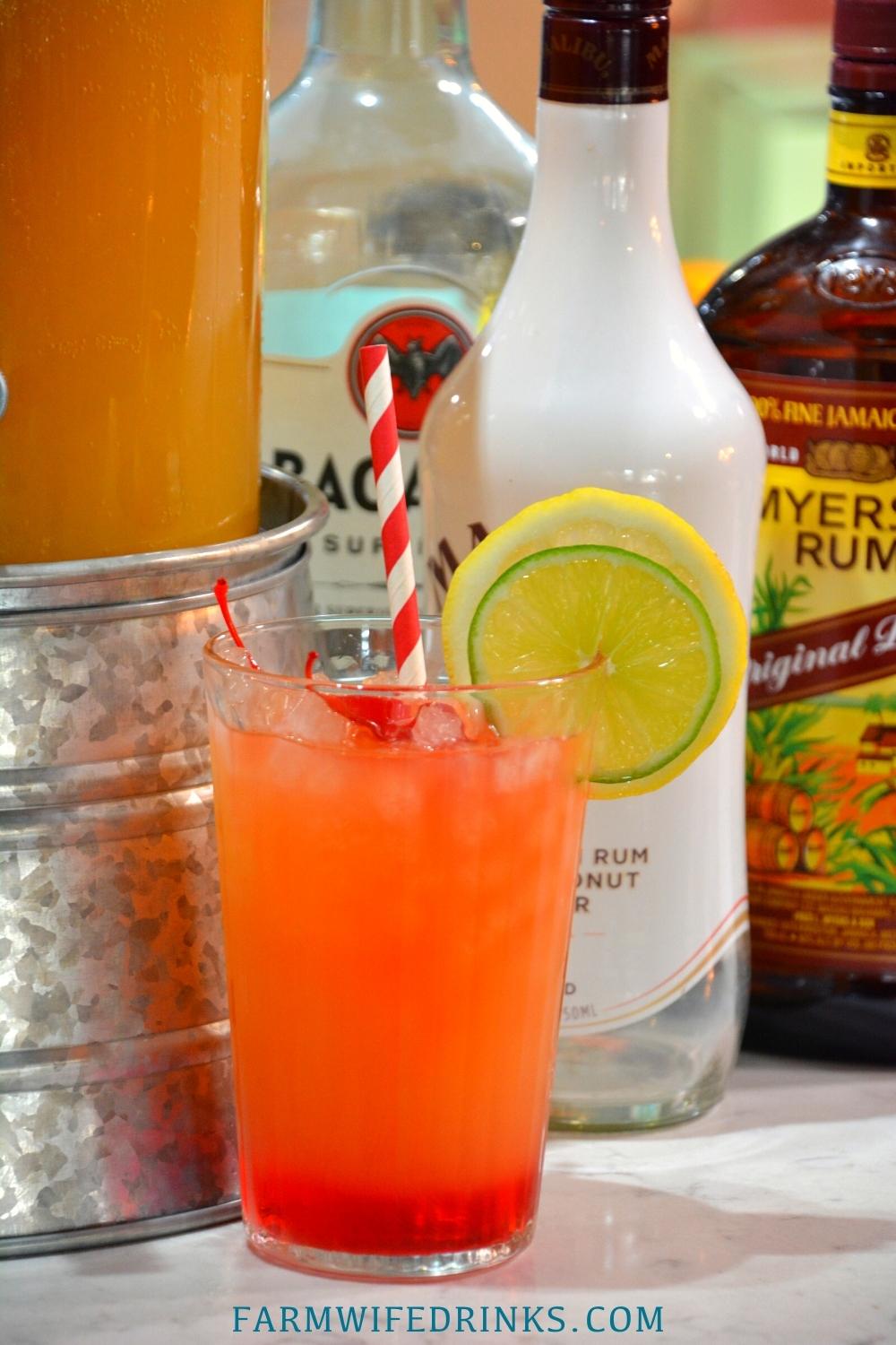 3 Rum Punch - The Farmwife Drinks