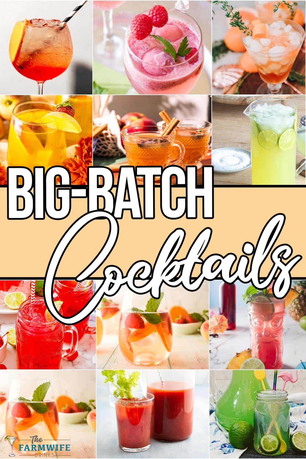 Easy Hippie Juice Recipe- Simple, Refreshing Big Batch Cocktail