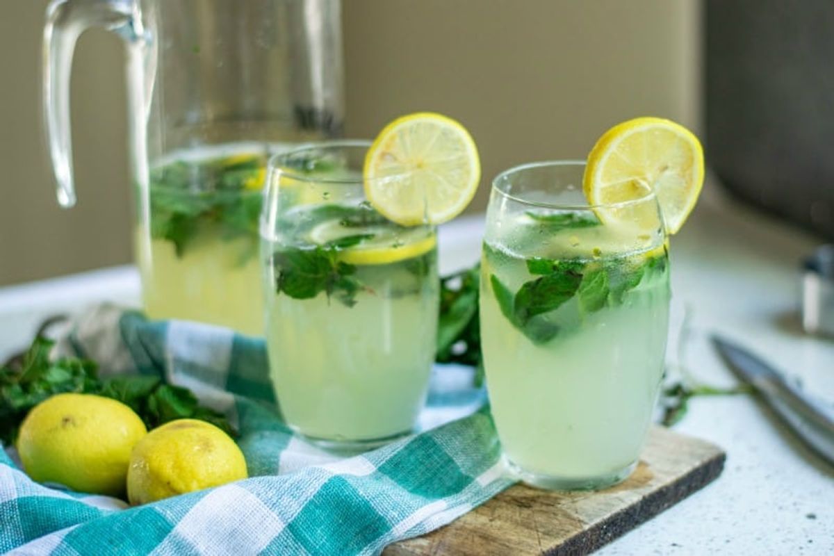 Refreshing Lemon Mint Iced Tea Recipe From Scratch